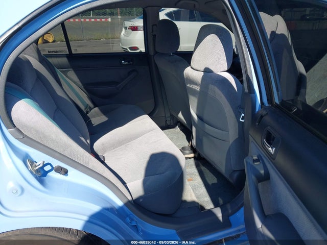 Продажа на аукционе авто 2002 Honda Civic Lx, vin: 2HGES16562H609800, номер лота: 46039042