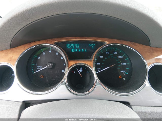 2010 Buick Enclave 1xl მანქანა იყიდება აუქციონზე, vin: 5GALRBED1AJ264514, აუქციონის ნომერი: 46039087