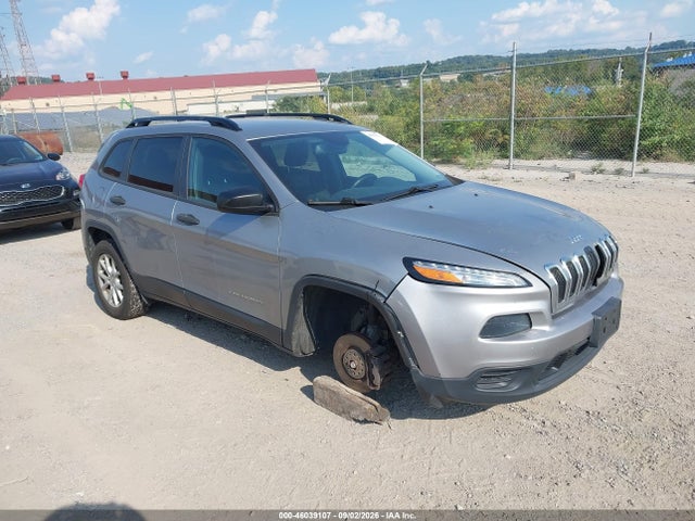 Продажа на аукционе авто 2017 Jeep Cherokee Sport 4x4, vin: 1C4PJMAB0HW537690, номер лота: 46039107