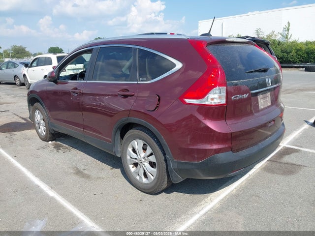 Продаж на аукціоні авто 2012 Honda Cr-v Ex-l, vin: 5J6RM3H73CL028872, номер лоту: 46039137