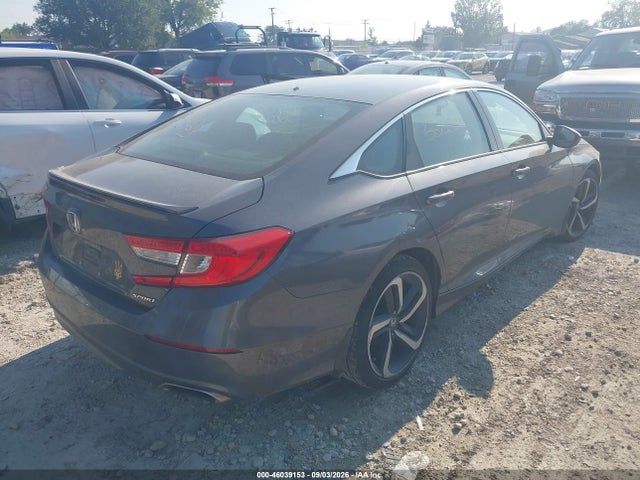 2018 Honda Accord Sport მანქანა იყიდება აუქციონზე, vin: 1HGCV1F30JA109142, აუქციონის ნომერი: 46039153