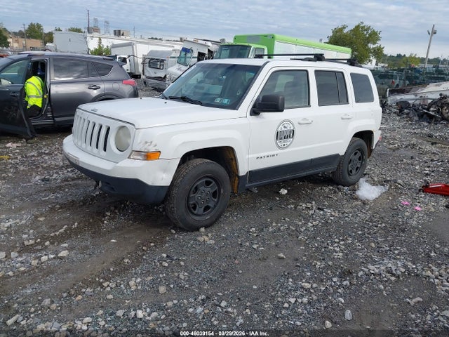 2014 Jeep Patriot Sport მანქანა იყიდება აუქციონზე, vin: 1C4NJPBA5ED502780, აუქციონის ნომერი: 46039154