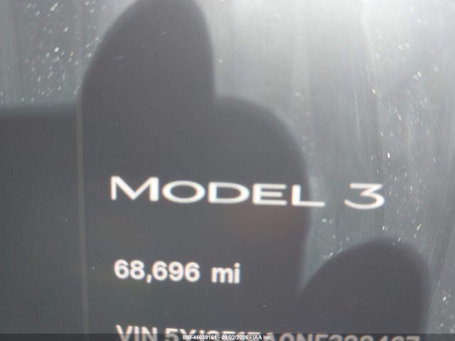 5YJ3E1EA0NF328467 Tesla Model 3 Rear-wheel Drive