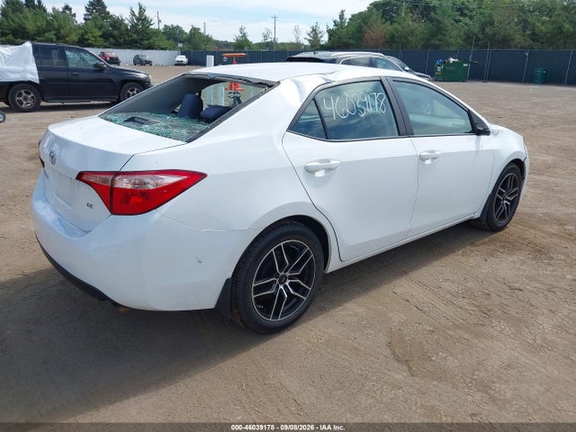 Продаж на аукціоні авто 2018 Toyota Corolla Le, vin: 2T1BURHEXJC003884, номер лоту: 46039178