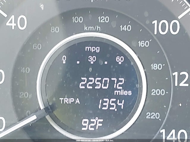 46039186 :رقم المزاد ، 2HKRM4H52DH630145 vin ، 2013 Honda Cr-v Ex مزاد بيع