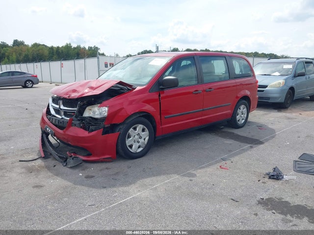 46039206 :رقم المزاد ، 2C4RDGBG3DR505024 vin ، 2013 Dodge Grand Caravan American Value Pkg مزاد بيع