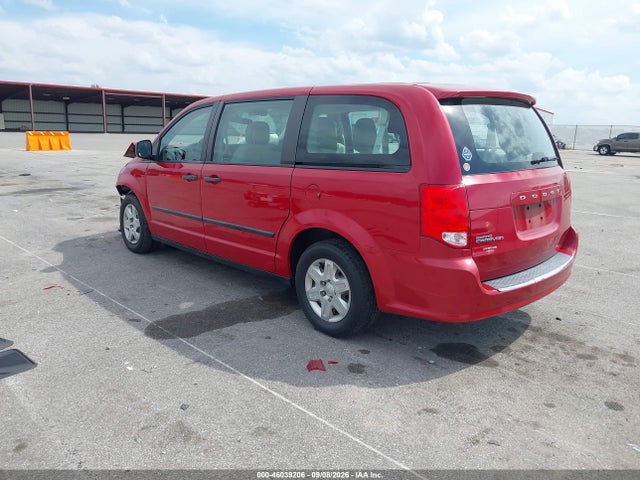 46039206 :رقم المزاد ، 2C4RDGBG3DR505024 vin ، 2013 Dodge Grand Caravan American Value Pkg مزاد بيع