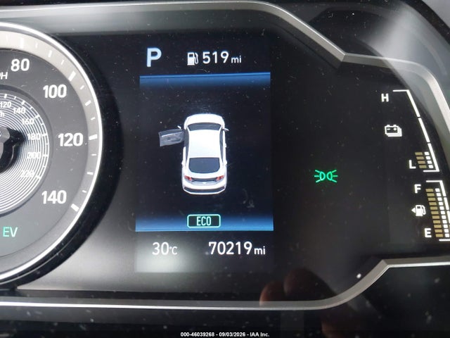 Aukcja sprzedaży 2020 Hyundai Ioniq Hybrid Blue, vin: KMHC65LC7LU218766, numer aukcji: 46039268