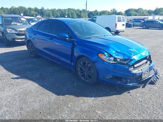 2018 Ford Fusion Se მანქანა იყიდება აუქციონზე, vin: 3FA6P0HD8JR157747, აუქციონის ნომერი: 46039286