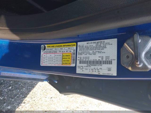 2018 Ford Fusion Se მანქანა იყიდება აუქციონზე, vin: 3FA6P0HD8JR157747, აუქციონის ნომერი: 46039286