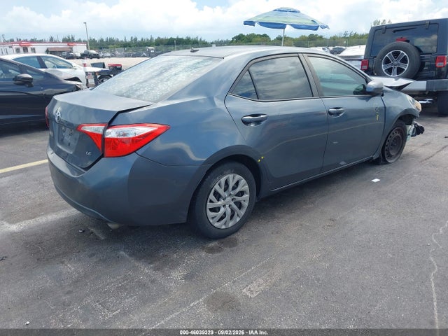 2016 Toyota Corolla Le მანქანა იყიდება აუქციონზე, vin: 2T1BURHE5GC544222, აუქციონის ნომერი: 46039329