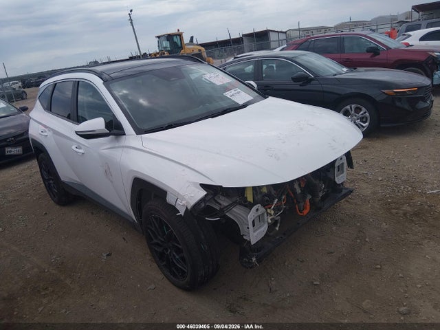 46039405 :رقم المزاد ، KM8JFCA11NU017140 vin ، 2022 Hyundai Tucson Hybrid Sel Convenience مزاد بيع