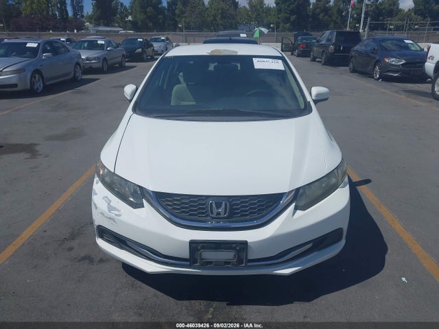 2014 Honda Civic Lx მანქანა იყიდება აუქციონზე, vin: 2HGFB2F54EH503229, აუქციონის ნომერი: 46039426