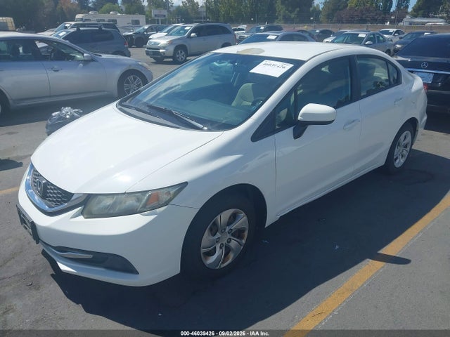 Honda Civic Lx 2014 2HGFB2F54EH503229 Image 2