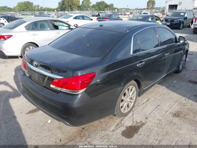 2011 Toyota Avalon Limited მანქანა იყიდება აუქციონზე, vin: 4T1BK3DB7BU393597, აუქციონის ნომერი: 46039445