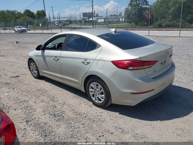 2017 Hyundai Elantra Se მანქანა იყიდება აუქციონზე, vin: KMHD74LF6HU095622, აუქციონის ნომერი: 46039496