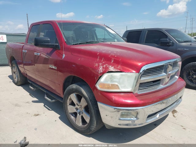 46039534 :رقم المزاد ، 1D3HB18P59S793129 vin ، 2009 Dodge Ram 1500 Slt/sport/trx مزاد بيع