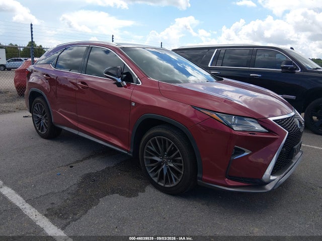 Auction sale of the 2016 Lexus Rx 350 F Sport, vin: 2T2BZMCA4GC012898, lot number: 46039539