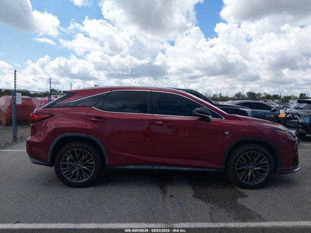 46039539 :رقم المزاد ، 2T2BZMCA4GC012898 vin ، 2016 Lexus Rx 350 F Sport مزاد بيع