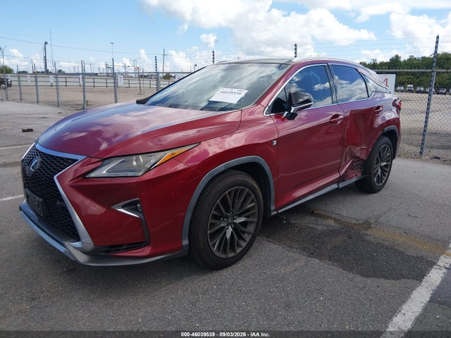 46039539 :رقم المزاد ، 2T2BZMCA4GC012898 vin ، 2016 Lexus Rx 350 F Sport مزاد بيع