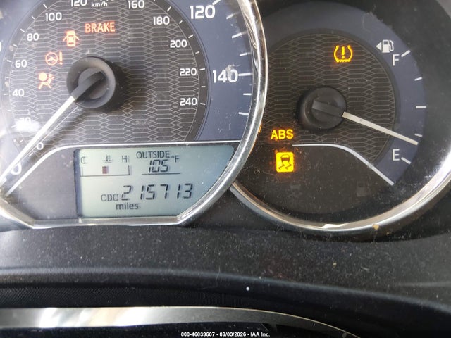 46039607 :رقم المزاد ، 2T1BURHE9FC341106 vin ، 2015 Toyota Corolla Le Plus مزاد بيع
