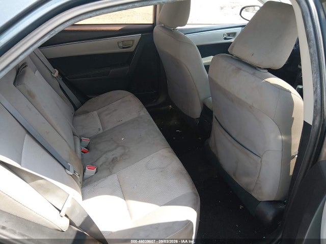 46039607 :رقم المزاد ، 2T1BURHE9FC341106 vin ، 2015 Toyota Corolla Le Plus مزاد بيع