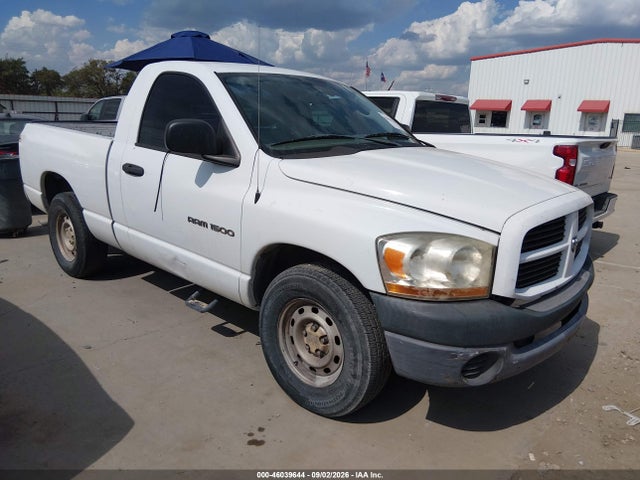 46039644 :رقم المزاد ، 1D7HA16K46J180431 vin ، 2006 Dodge Ram 1500 St مزاد بيع