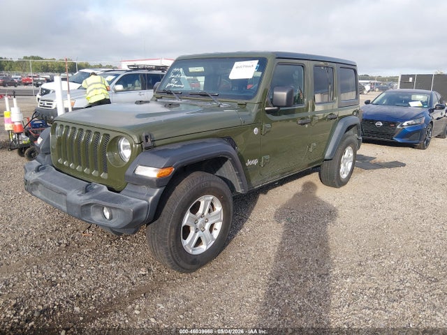 46039668 :رقم المزاد ، 1C4HJXDG5LW310677 vin ، 2020 Jeep Wrangler Unlimited Sport S 4x4 مزاد بيع