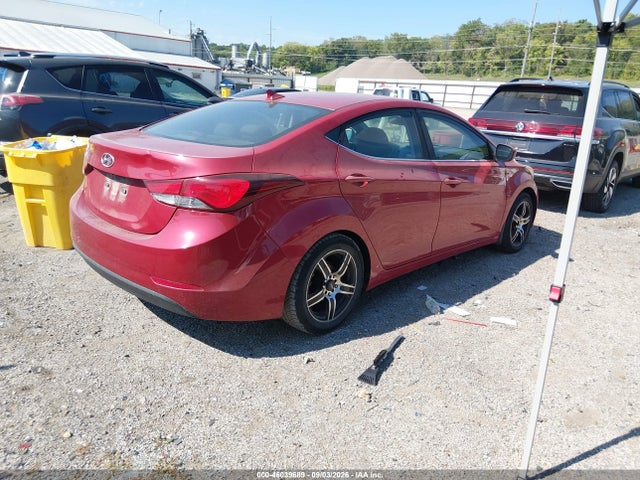Aukcja sprzedaży 2015 Hyundai Elantra Se, vin: KMHDH4AE1FU354814, numer aukcji: 46039689