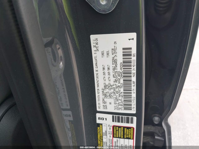 46039694 :رقم المزاد ، 3TYLB5JN3TT140175 vin ، 2026 Toyota Tacoma Trd Off Road مزاد بيع