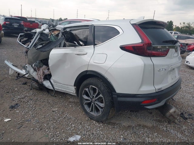 46039706 :رقم المزاد ، 7FARW2H55NE015706 vin ، 2022 Honda Cr-v Awd Ex مزاد بيع