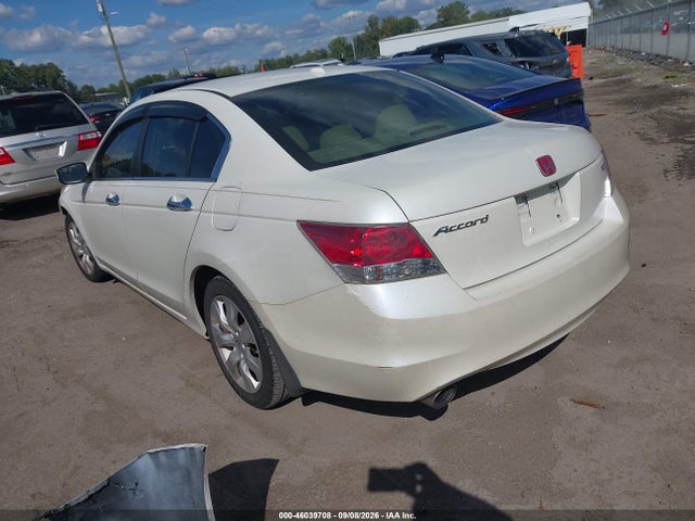 46039708 :رقم المزاد ، 1HGCP36858A031582 vin ، 2008 Honda Accord 3.5 Ex-l مزاد بيع