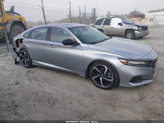 2022 Honda Accord Sport 2.0t მანქანა იყიდება აუქციონზე, vin: 1HGCV2F36NA004505, აუქციონის ნომერი: 46039750