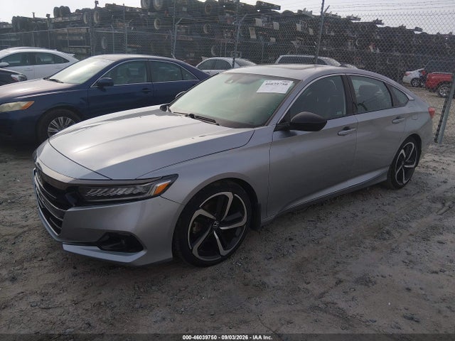 2022 Honda Accord Sport 2.0t მანქანა იყიდება აუქციონზე, vin: 1HGCV2F36NA004505, აუქციონის ნომერი: 46039750