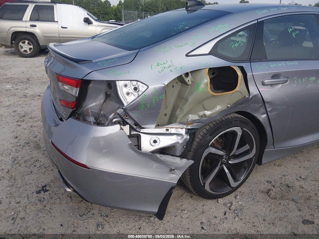 2022 Honda Accord Sport 2.0t მანქანა იყიდება აუქციონზე, vin: 1HGCV2F36NA004505, აუქციონის ნომერი: 46039750