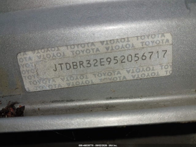 Продажа на аукционе авто 2005 Toyota Corolla Le, vin: JTDBR32E952056717, номер лота: 46039770