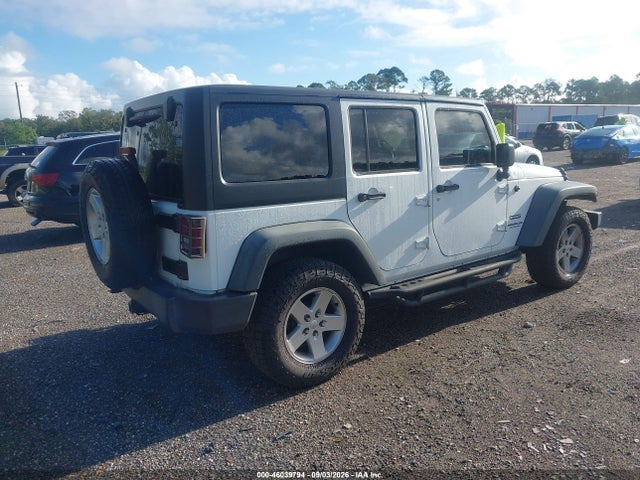 Продажа на аукционе авто 2017 Jeep Wrangler Unlimited Sport 4x4, vin: 1C4BJWDG3HL704803, номер лота: 46039794