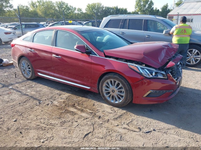 2015 Hyundai Sonata Limited მანქანა იყიდება აუქციონზე, vin: 5NPE34AF6FH090550, აუქციონის ნომერი: 46039818