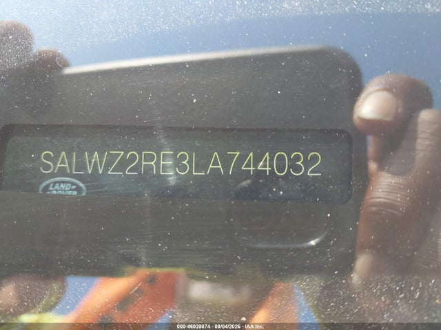 2020 Land Rover Range Rover Sport Svr მანქანა იყიდება აუქციონზე, vin: SALWZ2RE3LA744032, აუქციონის ნომერი: 46039874
