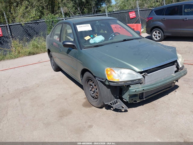 46039890 :رقم المزاد ، 2HGES16573H585203 vin ، 2003 Honda Civic Lx مزاد بيع