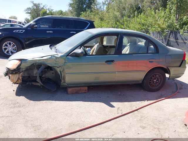 46039890 :رقم المزاد ، 2HGES16573H585203 vin ، 2003 Honda Civic Lx مزاد بيع