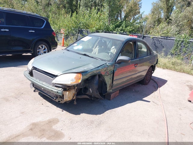 46039890 :رقم المزاد ، 2HGES16573H585203 vin ، 2003 Honda Civic Lx مزاد بيع