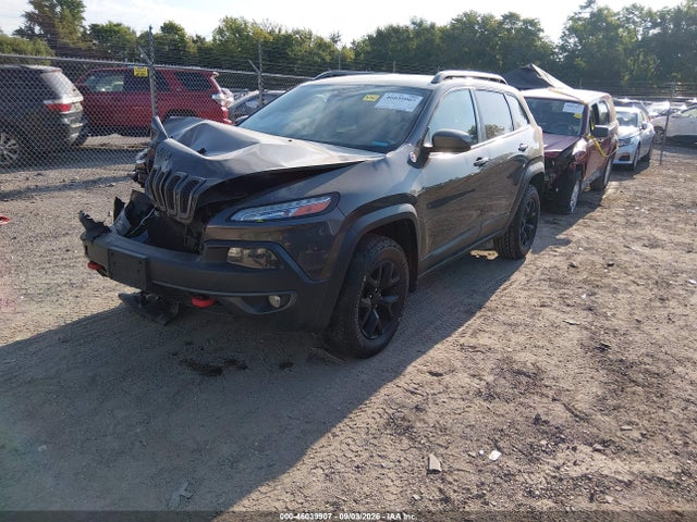 2015 Jeep Cherokee Trailhawk მანქანა იყიდება აუქციონზე, vin: 1C4PJMBS4FW538529, აუქციონის ნომერი: 46039907