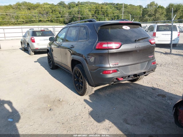 2015 Jeep Cherokee Trailhawk მანქანა იყიდება აუქციონზე, vin: 1C4PJMBS4FW538529, აუქციონის ნომერი: 46039907