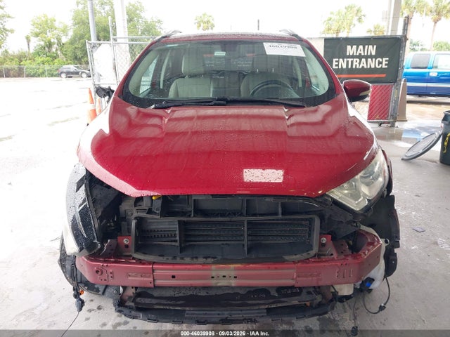 46039908 :رقم المزاد ، MAJ3P1VE8JC232810 vin ، 2018 Ford Ecosport Titanium مزاد بيع