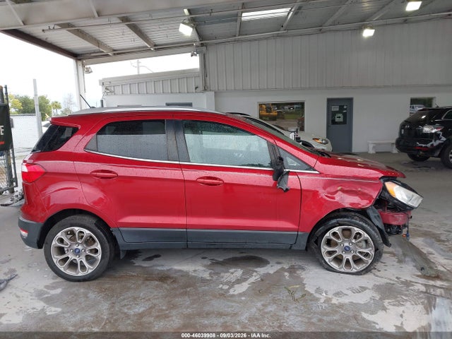 46039908 :رقم المزاد ، MAJ3P1VE8JC232810 vin ، 2018 Ford Ecosport Titanium مزاد بيع