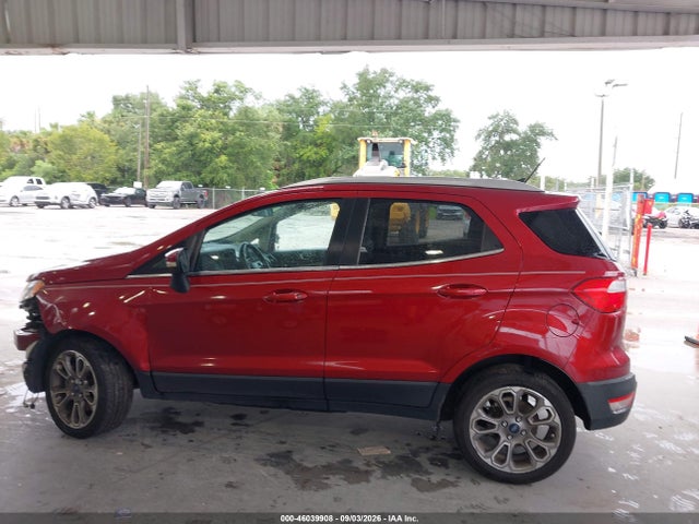 46039908 :رقم المزاد ، MAJ3P1VE8JC232810 vin ، 2018 Ford Ecosport Titanium مزاد بيع