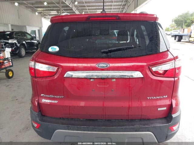 46039908 :رقم المزاد ، MAJ3P1VE8JC232810 vin ، 2018 Ford Ecosport Titanium مزاد بيع