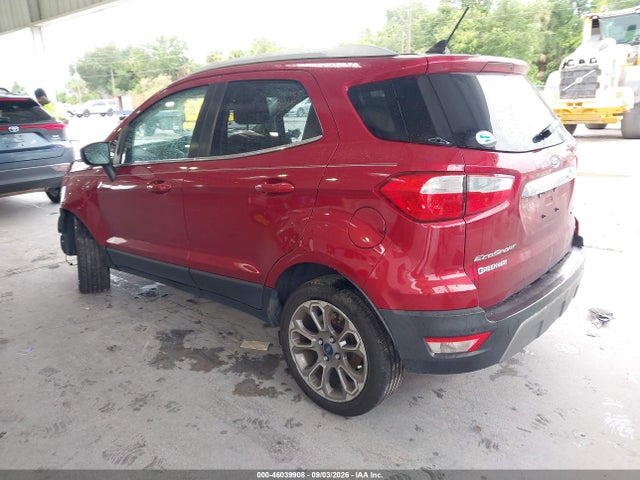 46039908 :رقم المزاد ، MAJ3P1VE8JC232810 vin ، 2018 Ford Ecosport Titanium مزاد بيع