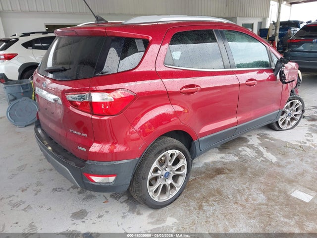 46039908 :رقم المزاد ، MAJ3P1VE8JC232810 vin ، 2018 Ford Ecosport Titanium مزاد بيع